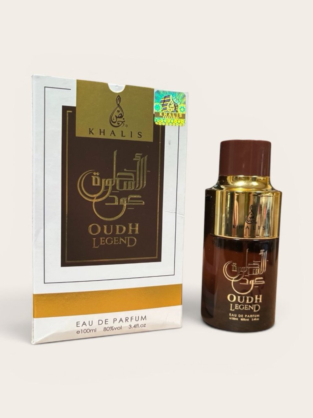 Khalis Eau de Parfum, OUDH LEGEND , Unisex, 100 ml 3.4 Fl, Oz